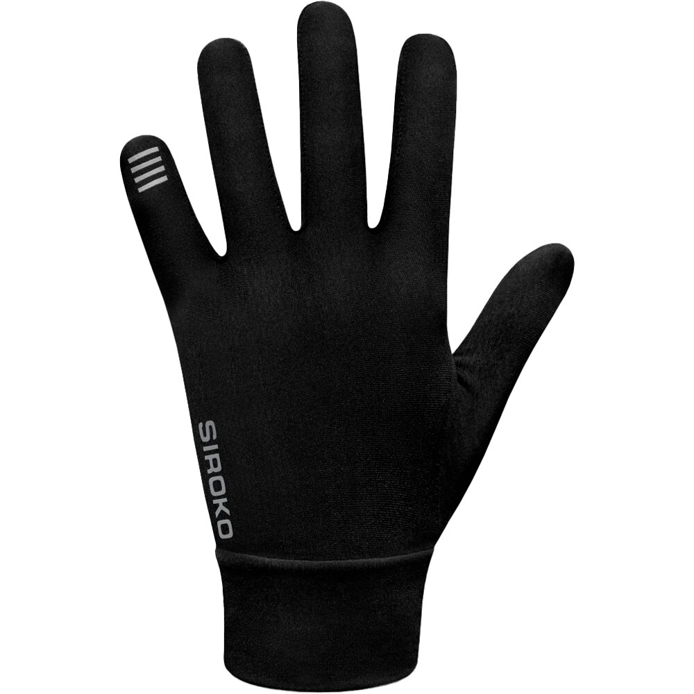 Siroko guantes largos ciclismo Nuremberg vista trasera