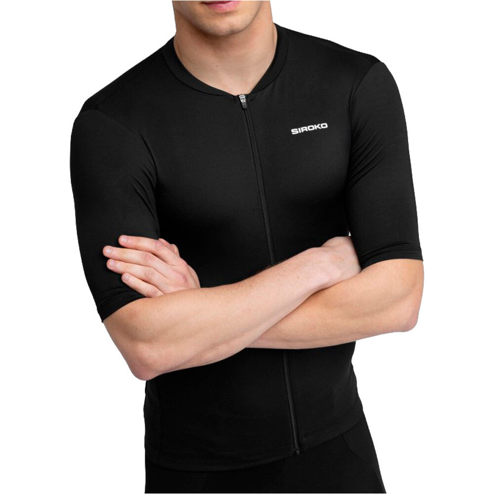 Siroko maillot manga corta hombre Core Pordoi vista frontal