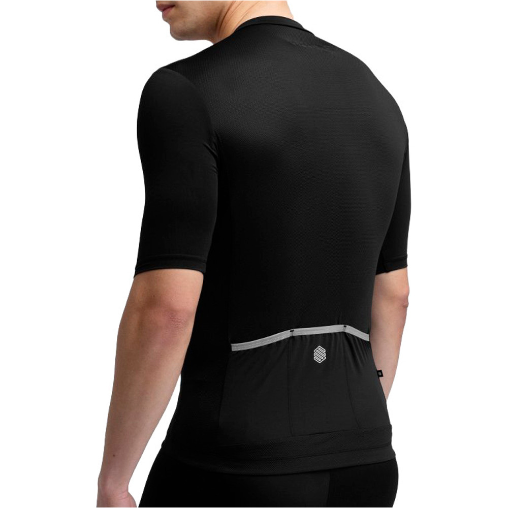 Siroko maillot manga corta hombre Core Pordoi vista trasera