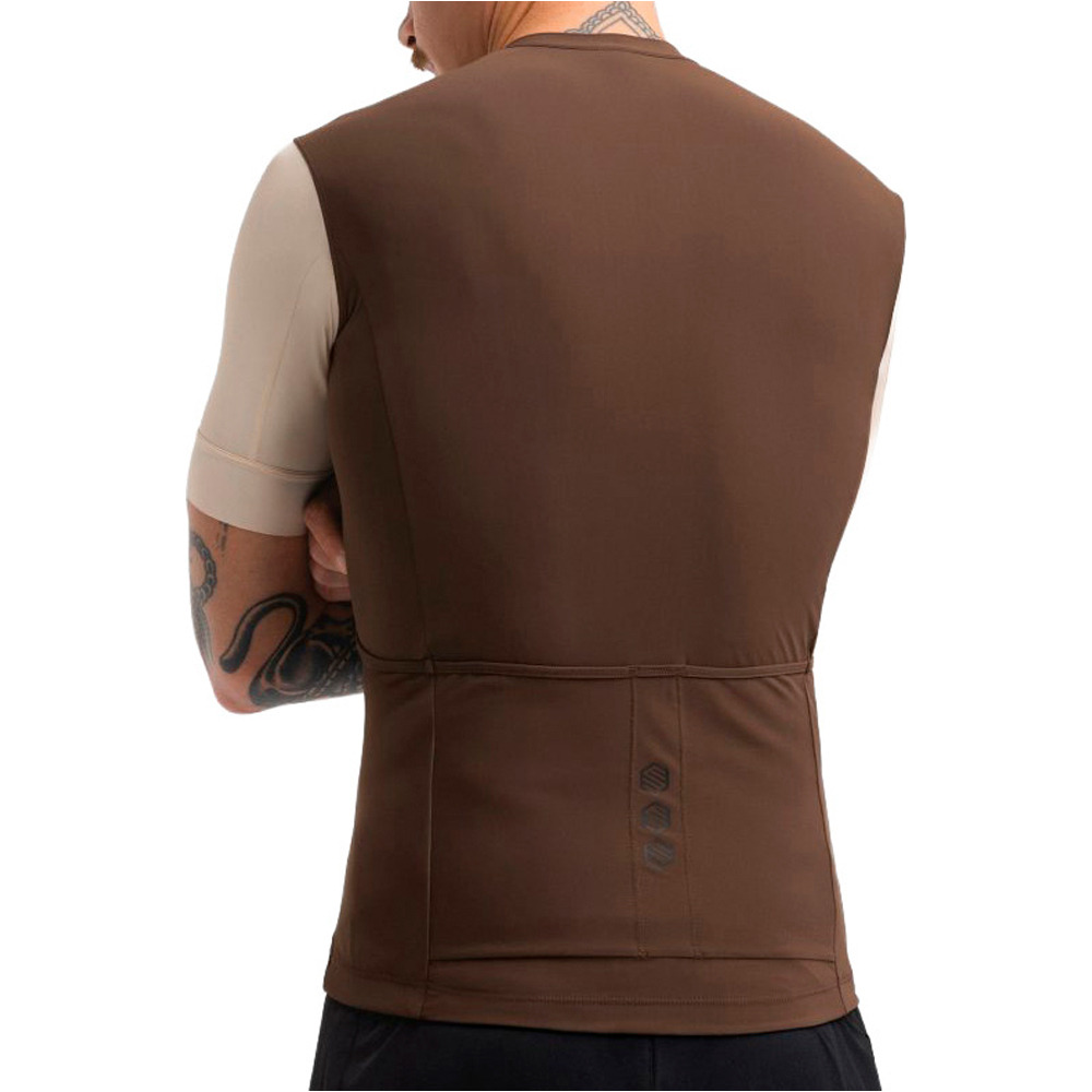 Siroko maillot manga corta hombre GM2 Forge vista trasera