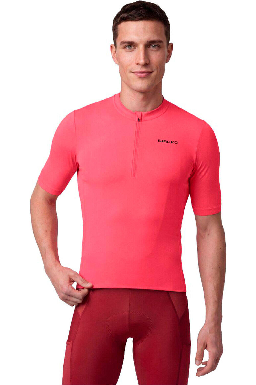 Siroko maillot manga corta hombre GM5 Terraquest vista frontal