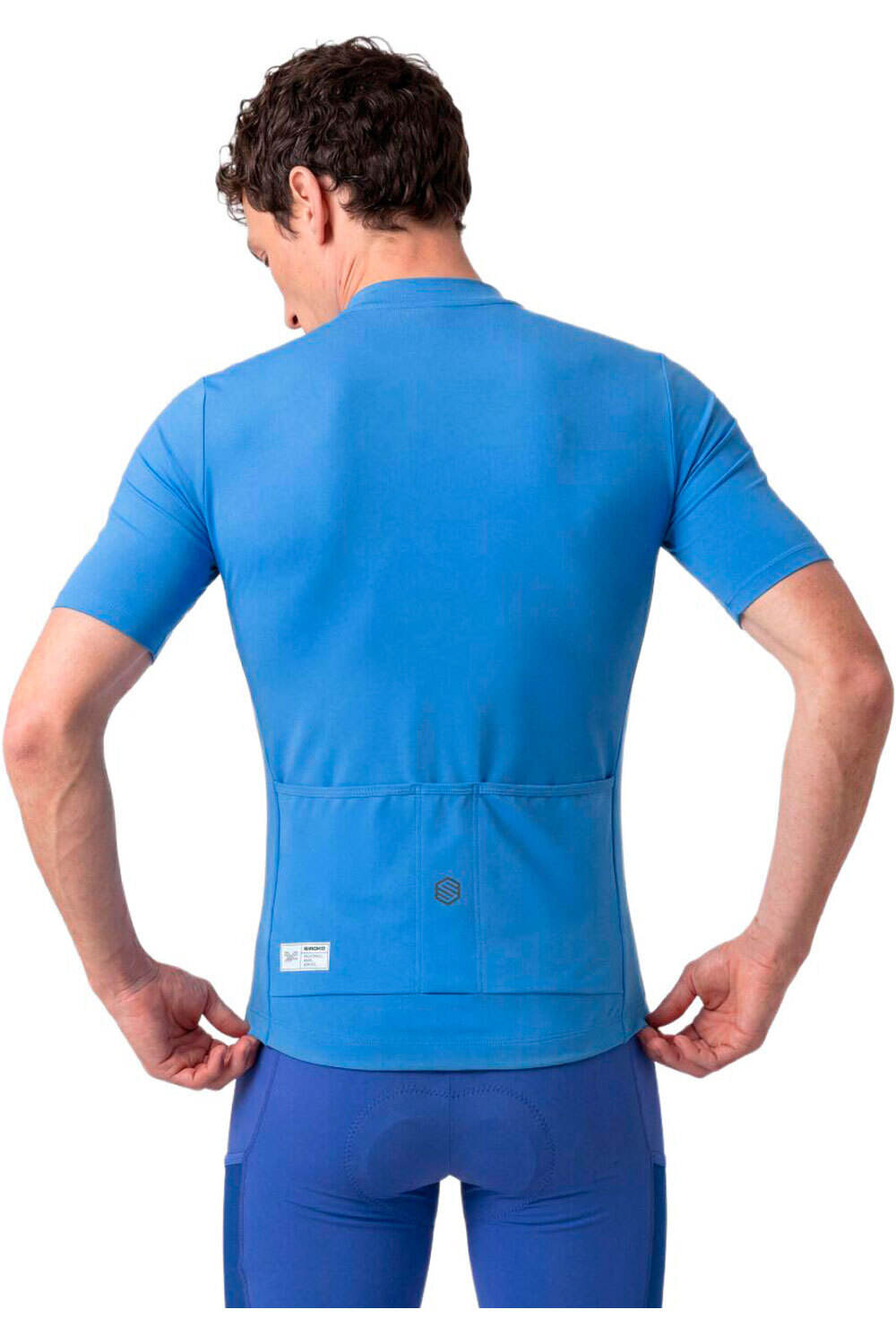 Siroko maillot manga corta hombre GM5 Terraquest vista trasera