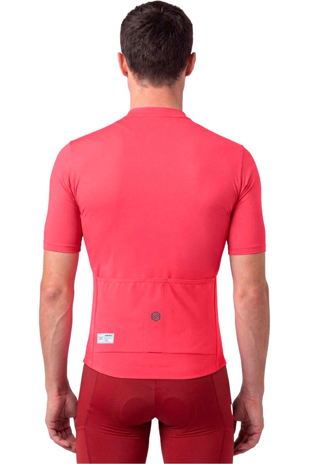 Siroko maillot manga corta hombre GM5 Terraquest vista trasera
