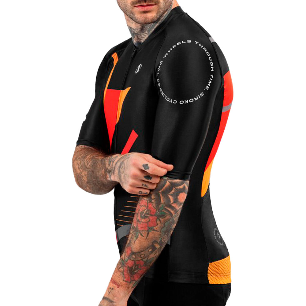 Siroko maillot manga corta hombre M2 Colorado vista detalle