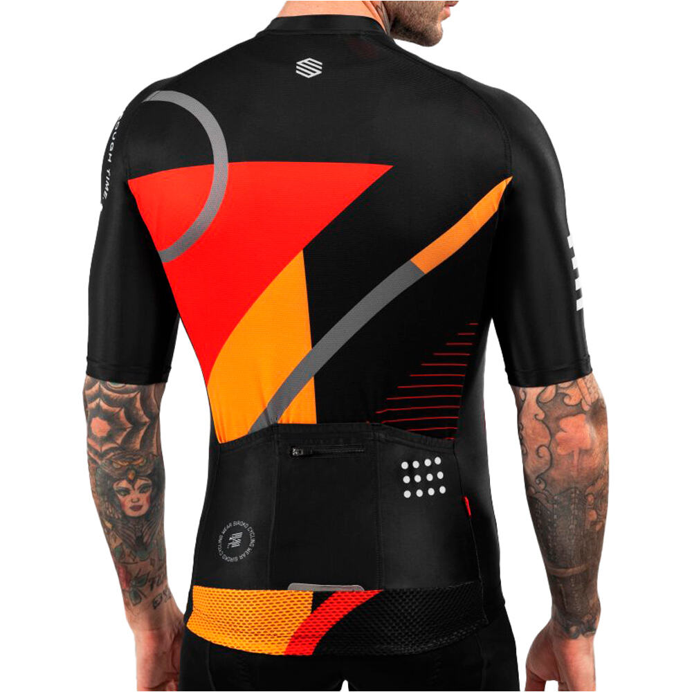 Siroko maillot manga corta hombre M2 Colorado vista trasera