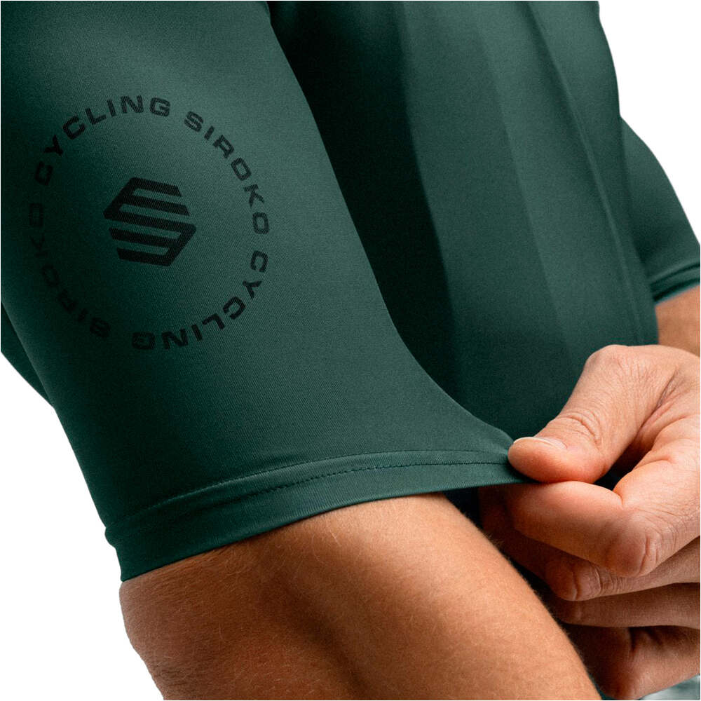 Siroko maillot manga corta hombre M2 Dirty Road vista detalle