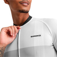 Siroko maillot manga corta hombre M2 Granfondo vista detalle