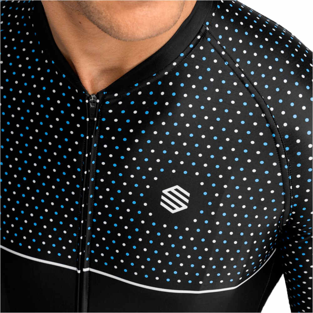 Siroko maillot manga corta hombre M2 Mount Evans vista detalle