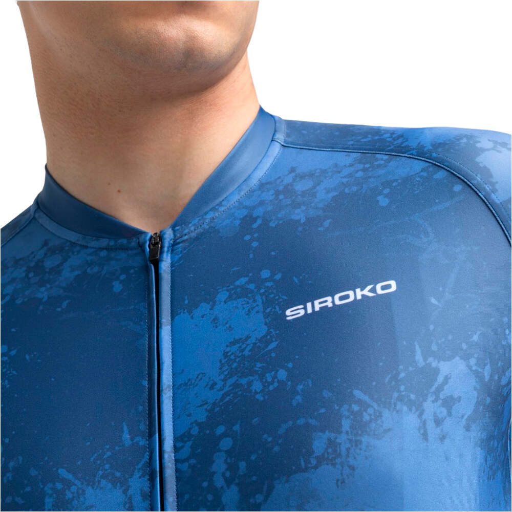 Siroko maillot manga corta hombre M2 Nitro vista detalle