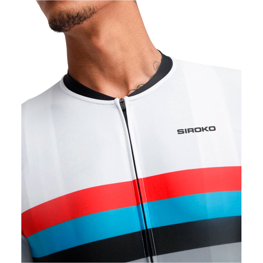 Siroko maillot manga corta hombre M2 Westfalia vista detalle
