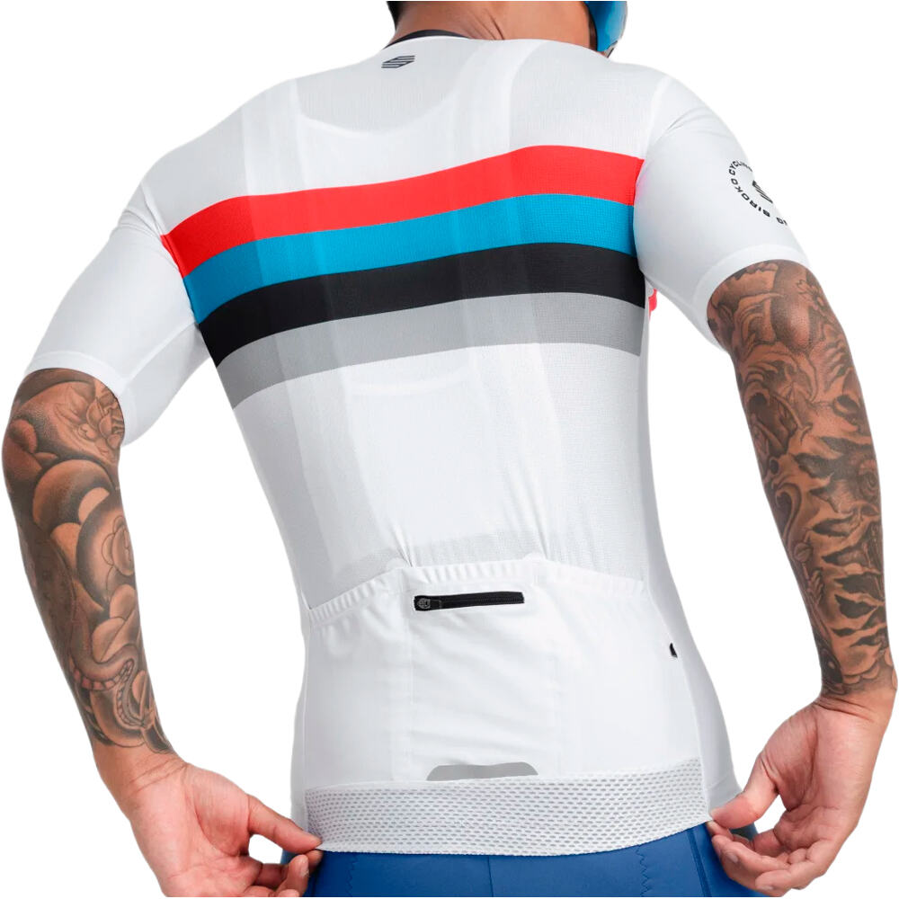 Siroko maillot manga corta hombre M2 Westfalia vista trasera
