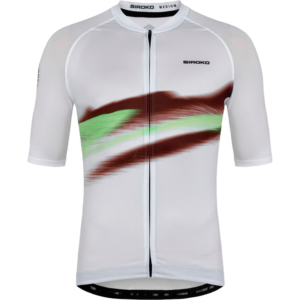 Siroko maillot manga corta hombre M3 NRC White 04