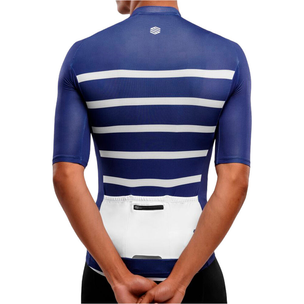 Siroko maillot manga corta hombre M3 Peyresourde vista trasera