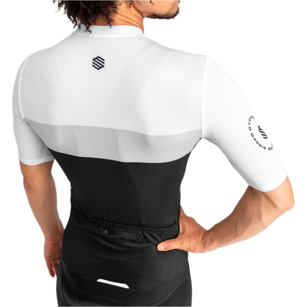 Siroko maillot manga corta hombre M3 Podium vista trasera