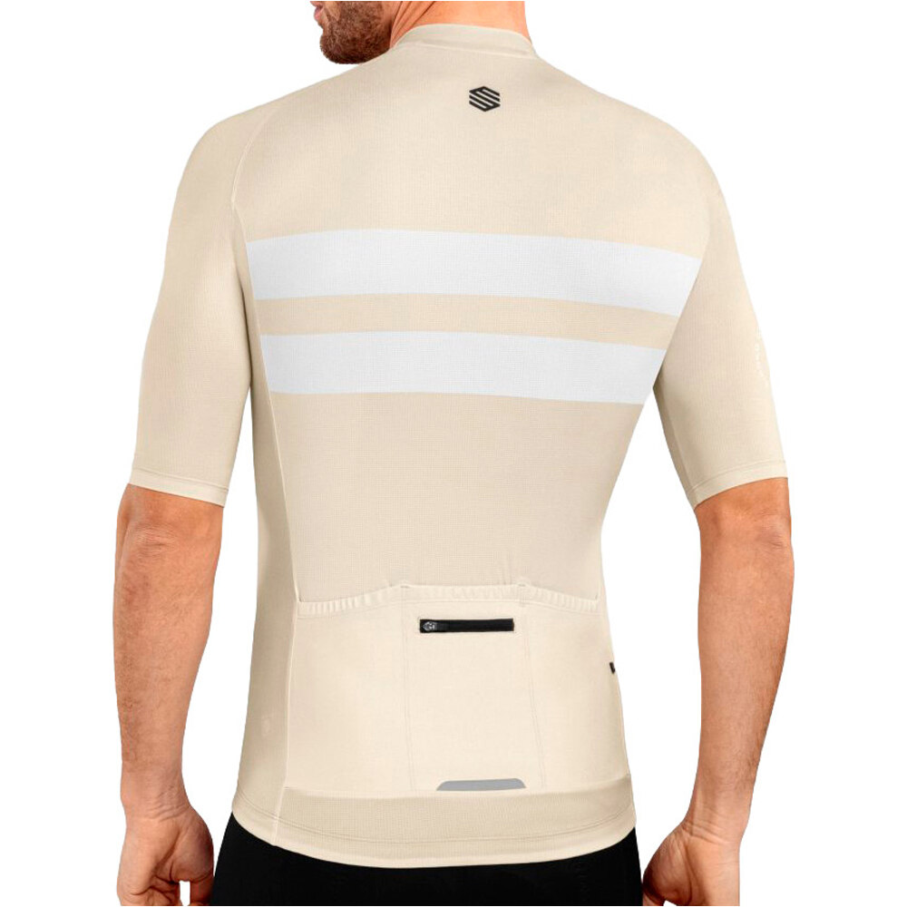 Siroko maillot manga corta hombre M3 Swift vista trasera
