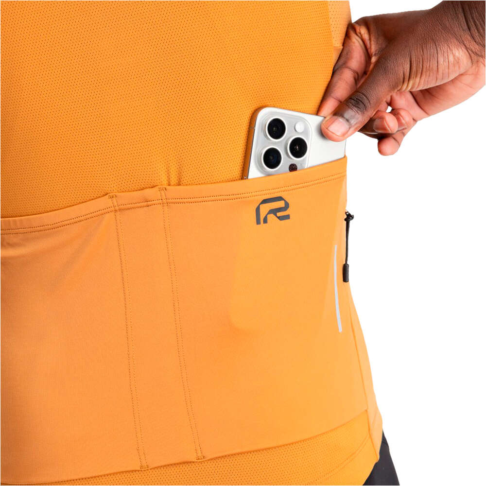 Siroko maillot manga corta hombre M6R Apricot 03