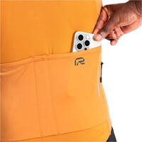 Siroko maillot manga corta hombre M6R Apricot 03