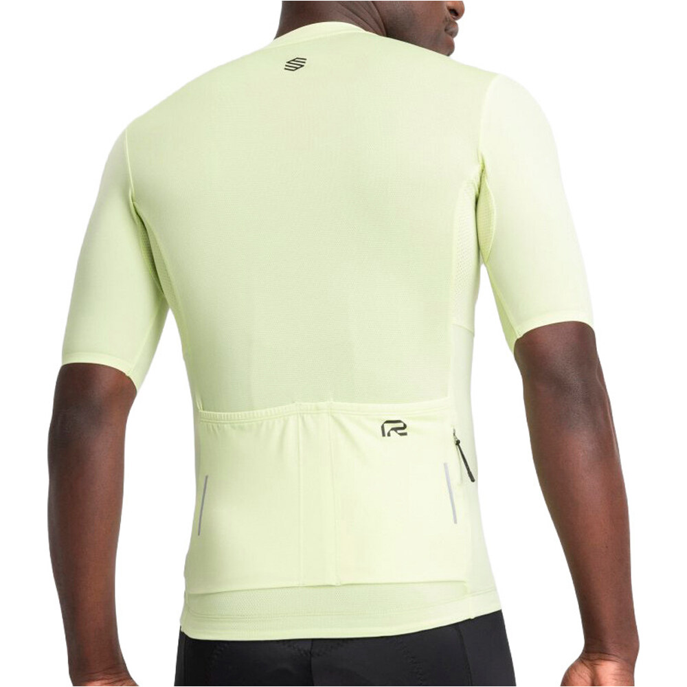 Siroko maillot manga corta hombre M6R Filter vista trasera