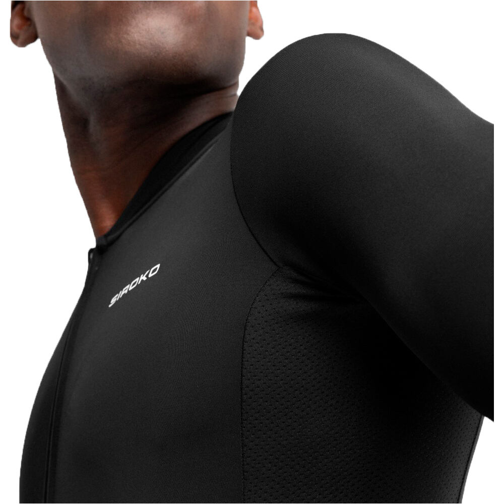 Siroko maillot manga corta hombre M6R Zero vista detalle
