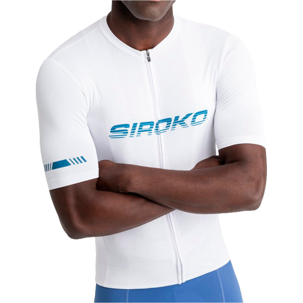 Siroko maillot manga corta hombre M8 Inertia vista frontal