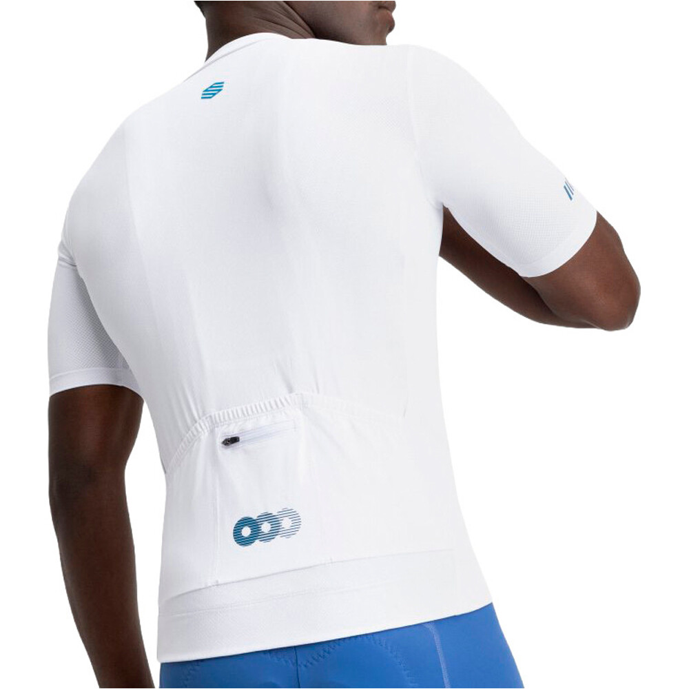 Siroko maillot manga corta hombre M8 Inertia vista trasera