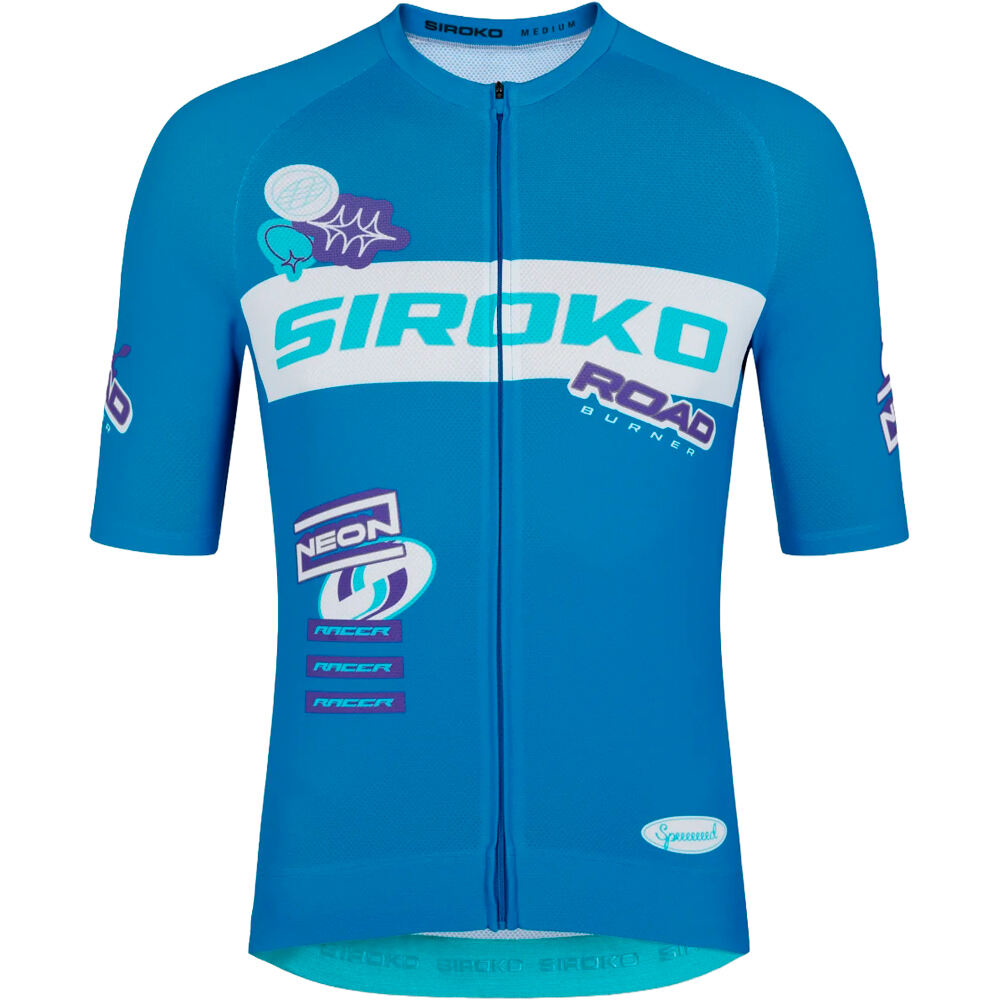 Siroko maillot manga corta hombre M8 NRC Blue 04