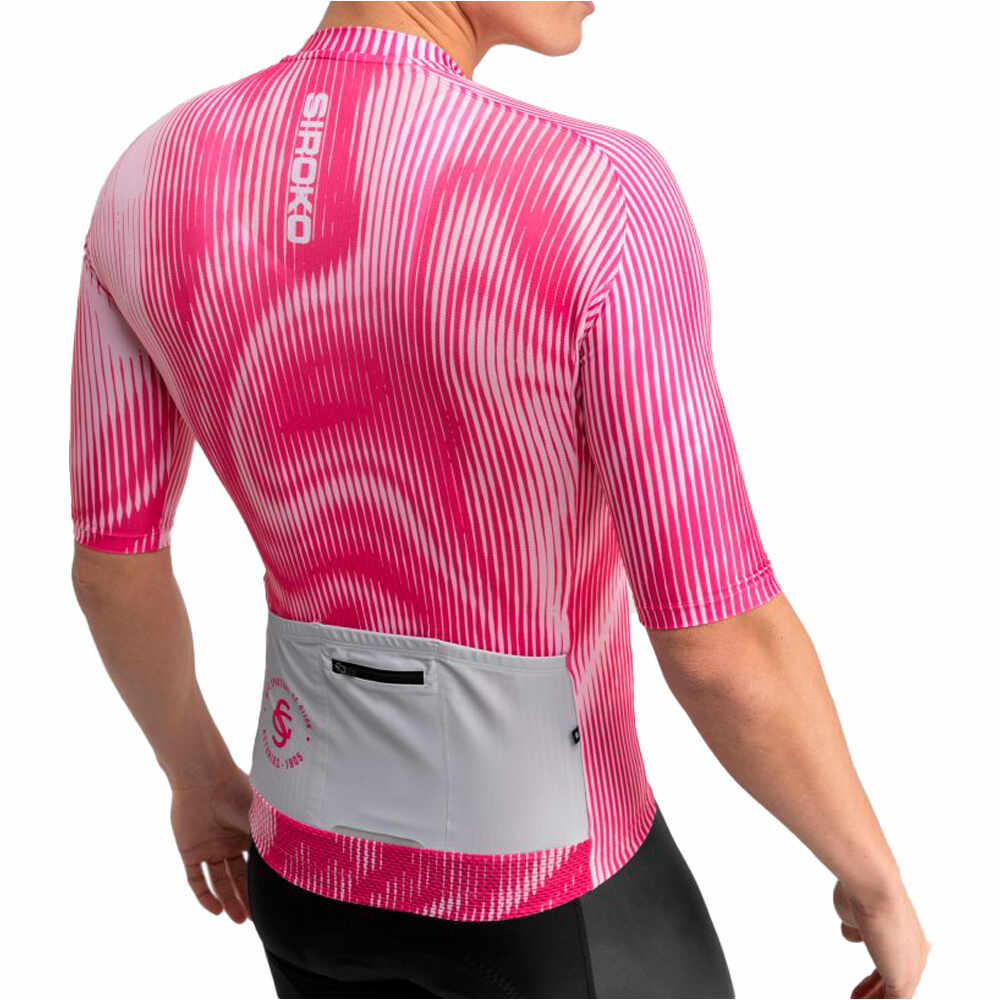 Siroko maillot manga corta hombre SC M2 Batalla vista trasera