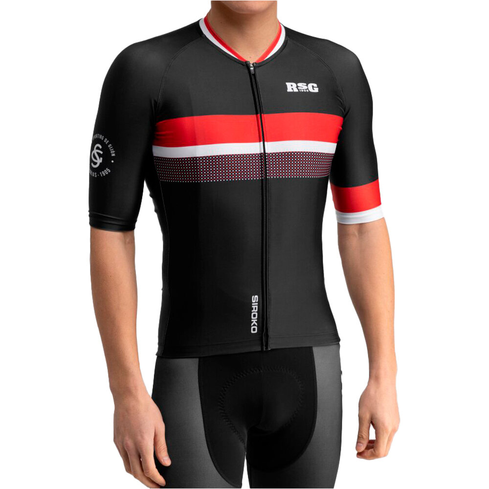 Siroko maillot manga corta hombre SC M2 Capitn vista frontal
