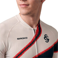 Siroko maillot manga corta hombre SC M2 Ovacin vista detalle