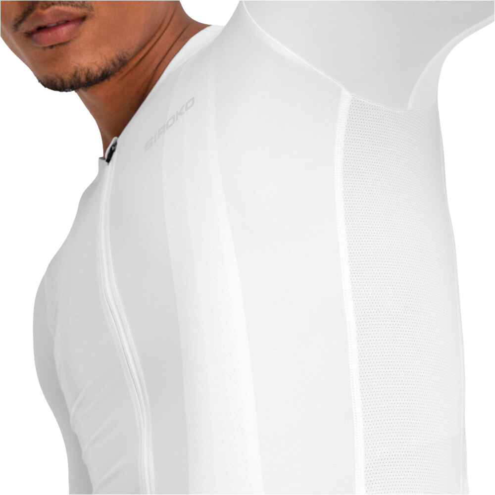 Siroko maillot manga corta hombre SRX Ardiden vista detalle