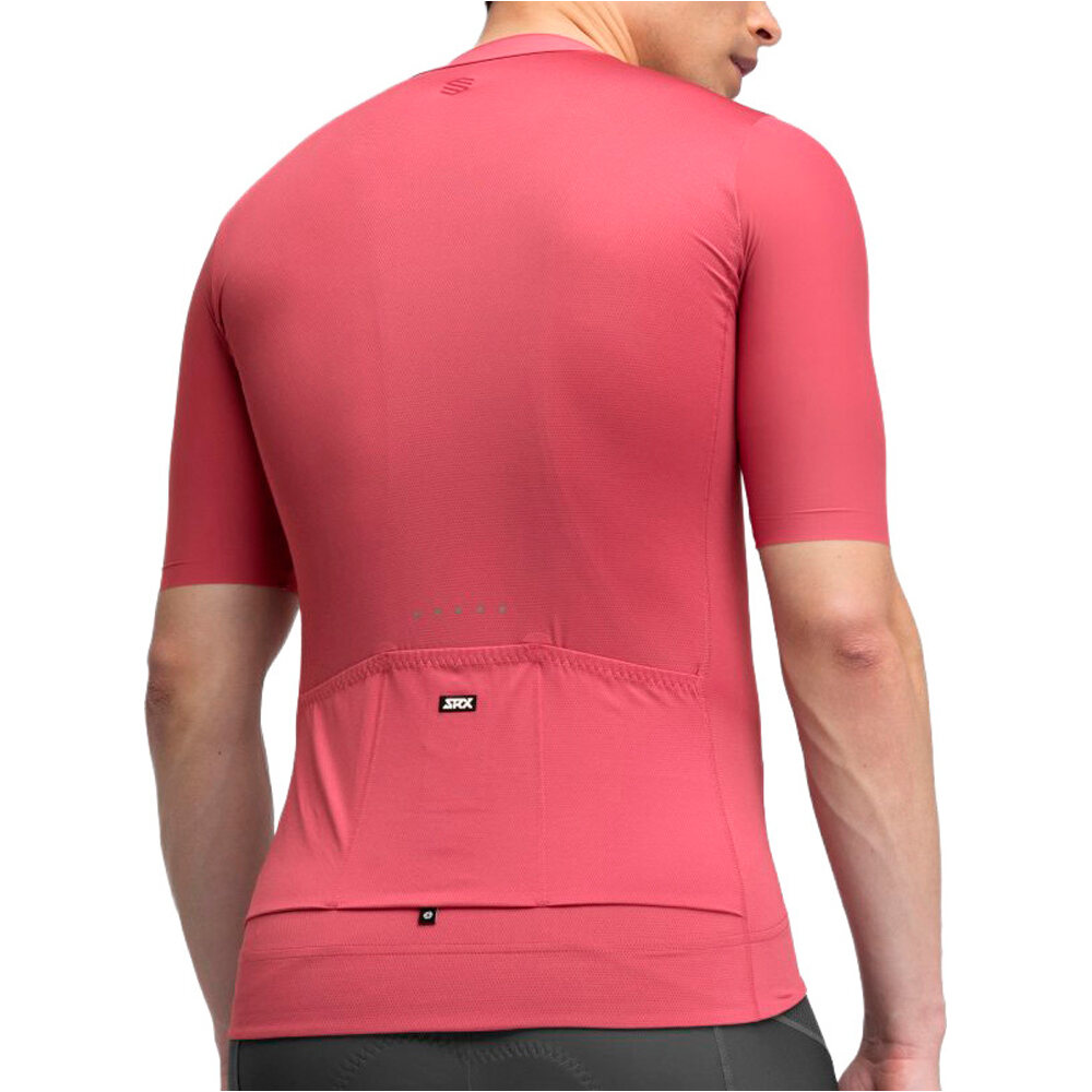 Siroko maillot manga corta hombre SRX Dirty Kanza vista trasera