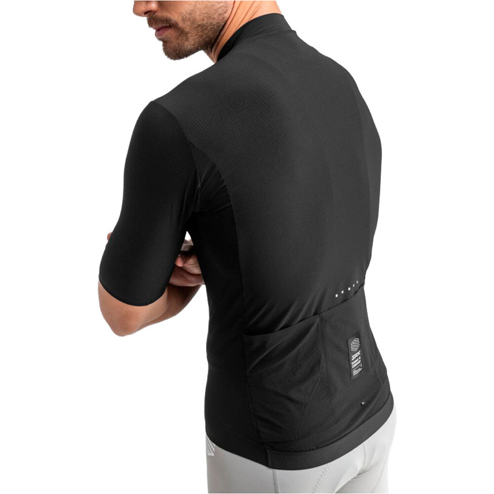 Siroko maillot manga corta hombre SRX II Vulture vista trasera