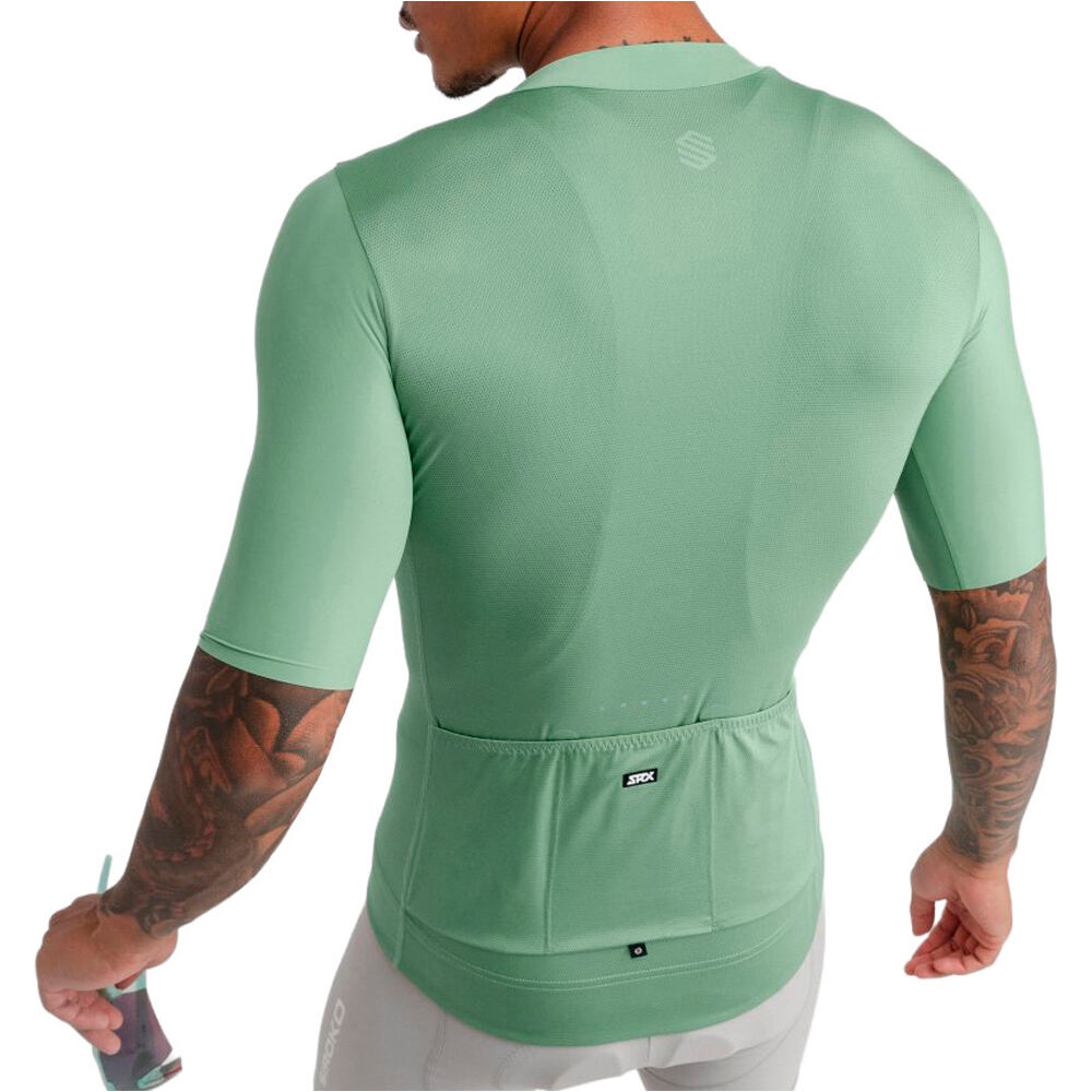 Siroko maillot manga corta hombre SRX Stage vista trasera