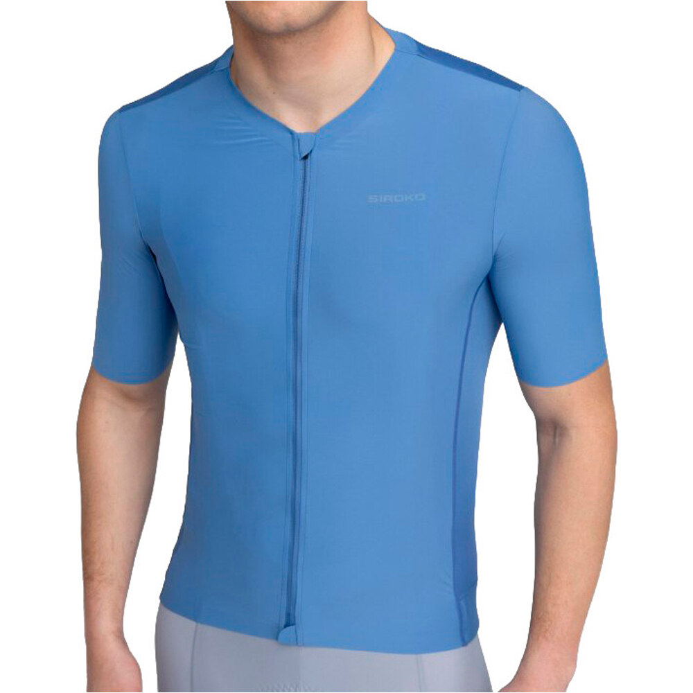 Siroko maillot manga corta hombre SRX Tirreno vista frontal