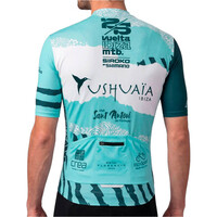 Siroko maillot manga corta hombre VIBZ 26 M8 Tarida Green vista trasera