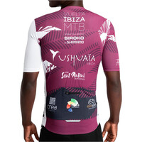 Siroko maillot manga corta hombre VIBZ M8 Comte vista trasera