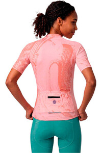 Siroko maillot manga corta mujer Bio-W NRC vista trasera