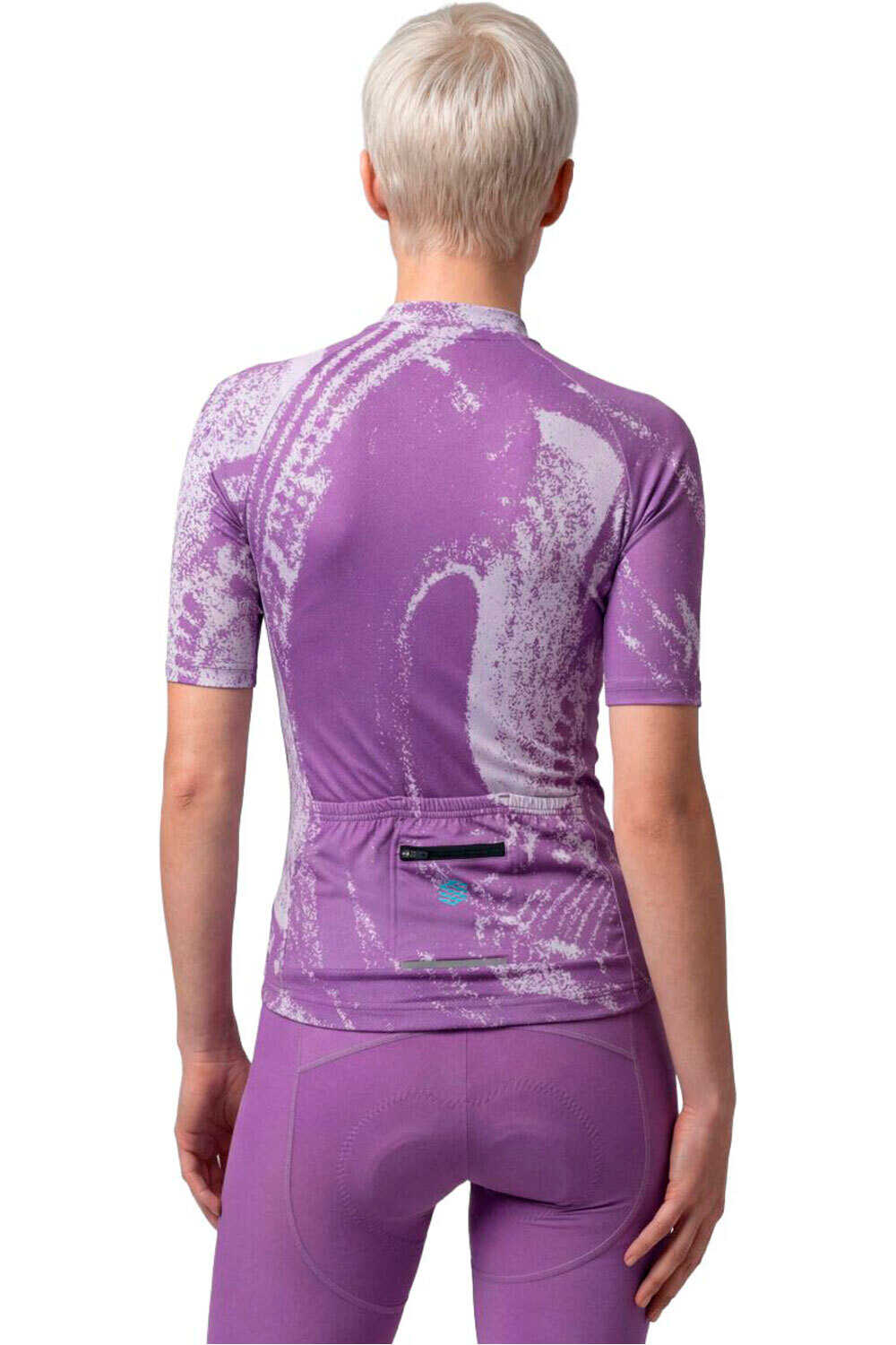 Siroko maillot manga corta mujer Bio-W NRC vista trasera