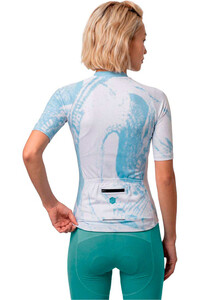 Siroko maillot manga corta mujer Bio-W NRC vista trasera