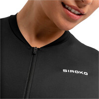 Siroko maillot manga corta mujer Core Rainier vista detalle