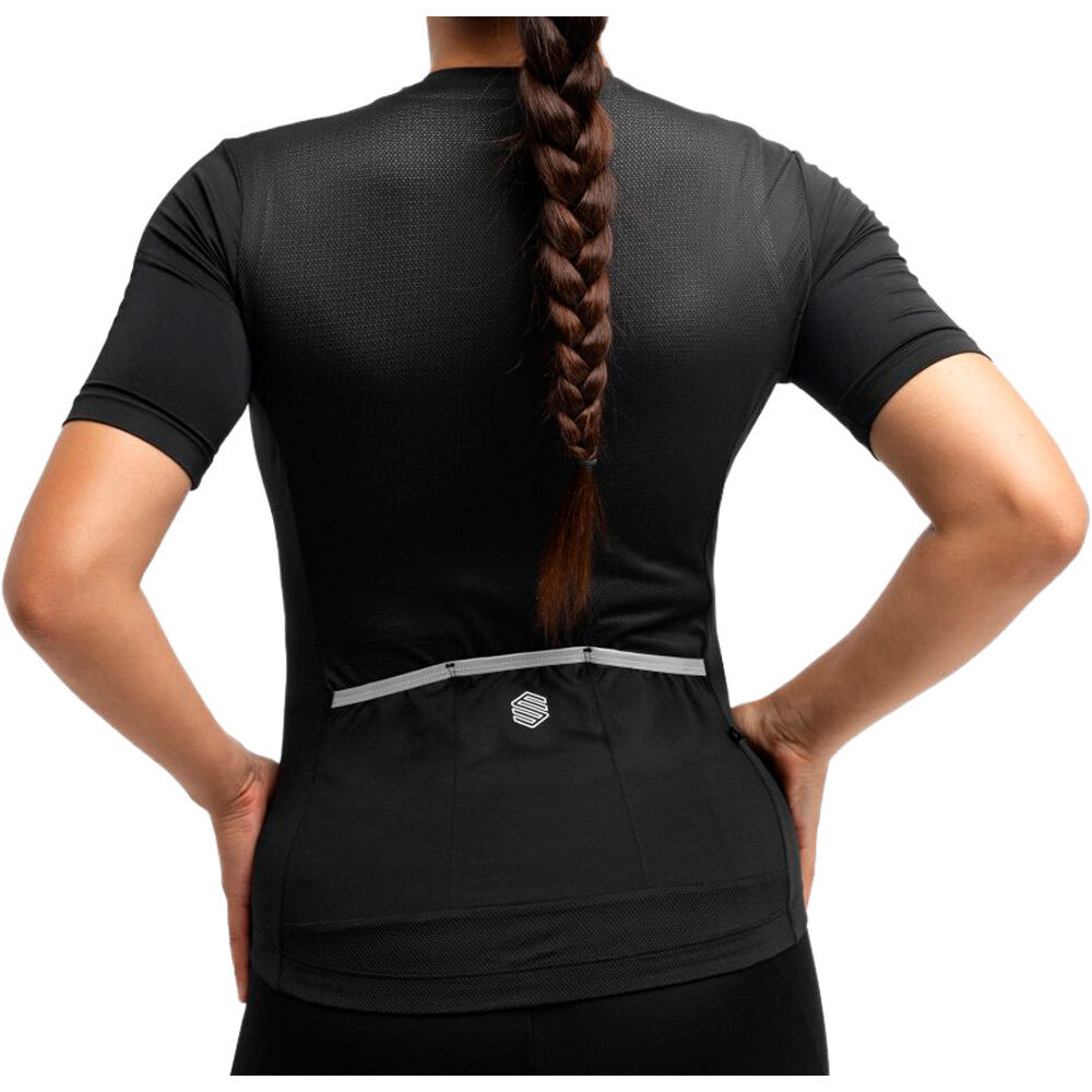 Siroko maillot manga corta mujer Core Rainier vista trasera