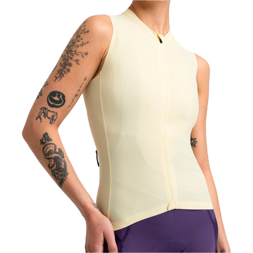 Siroko maillot manga corta mujer GM4 Strata vista frontal