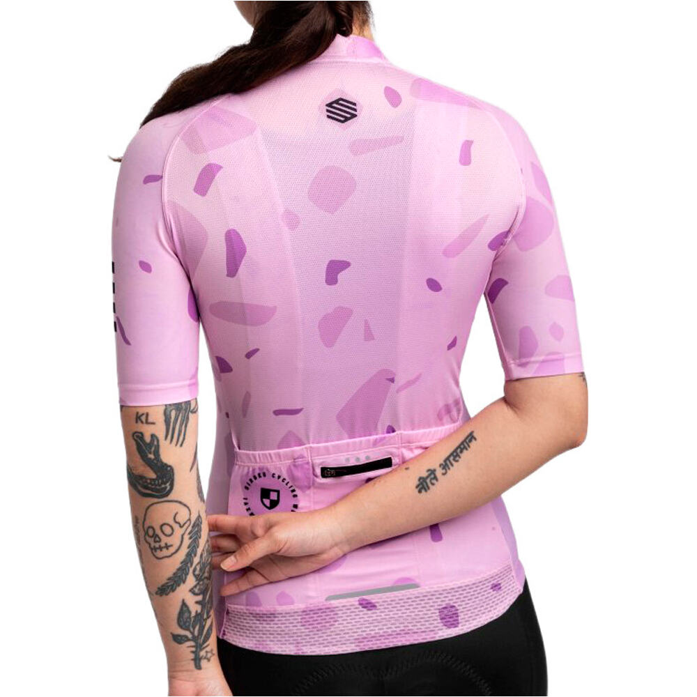 Siroko maillot manga corta mujer M2 Bloomer vista trasera