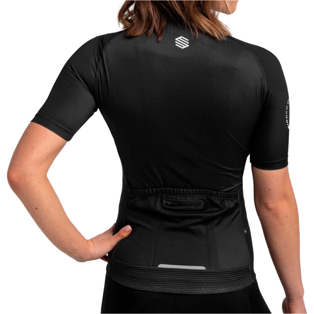 Siroko maillot manga corta mujer M2 New Moon vista trasera