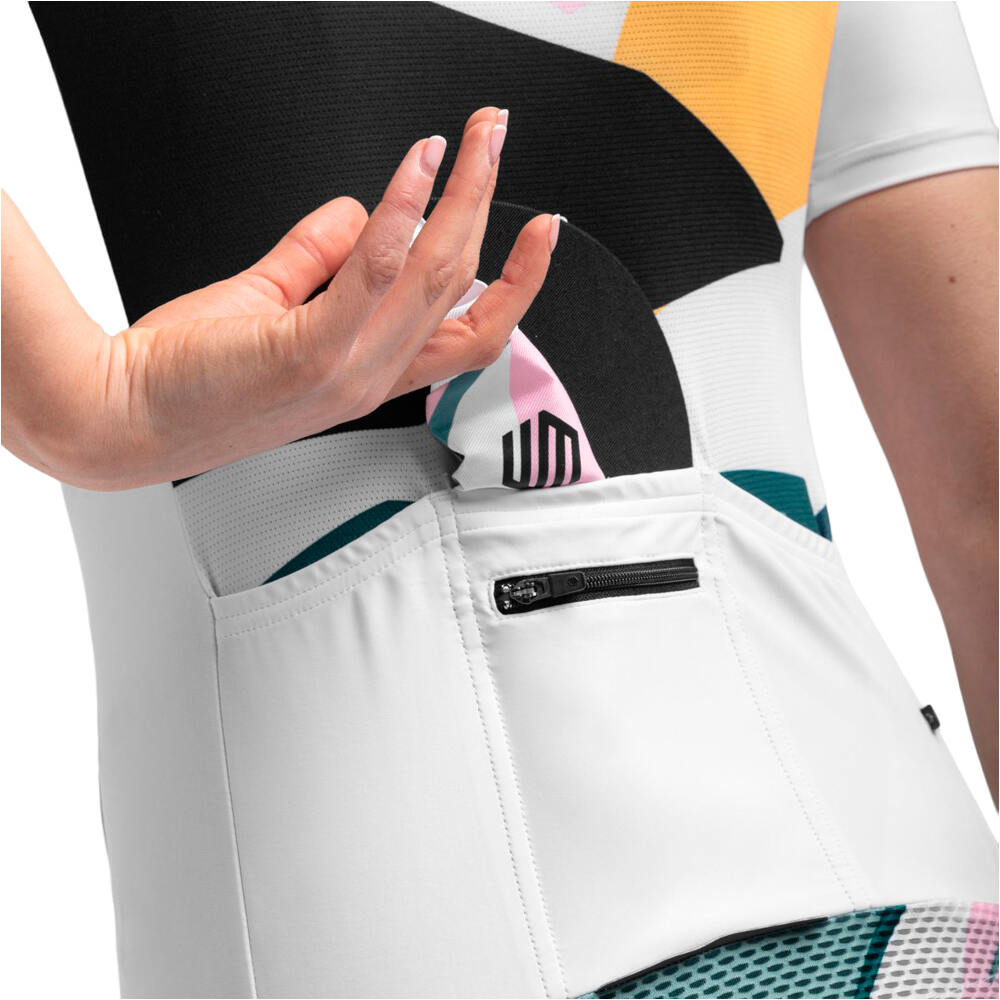 Siroko maillot manga corta mujer M2 Pinerolo vista detalle
