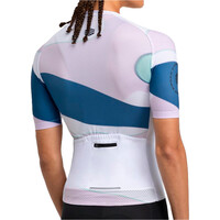 Siroko maillot manga corta mujer M2 Provence vista trasera