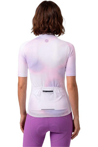 Siroko maillot manga corta mujer M2-W NRC White vista trasera