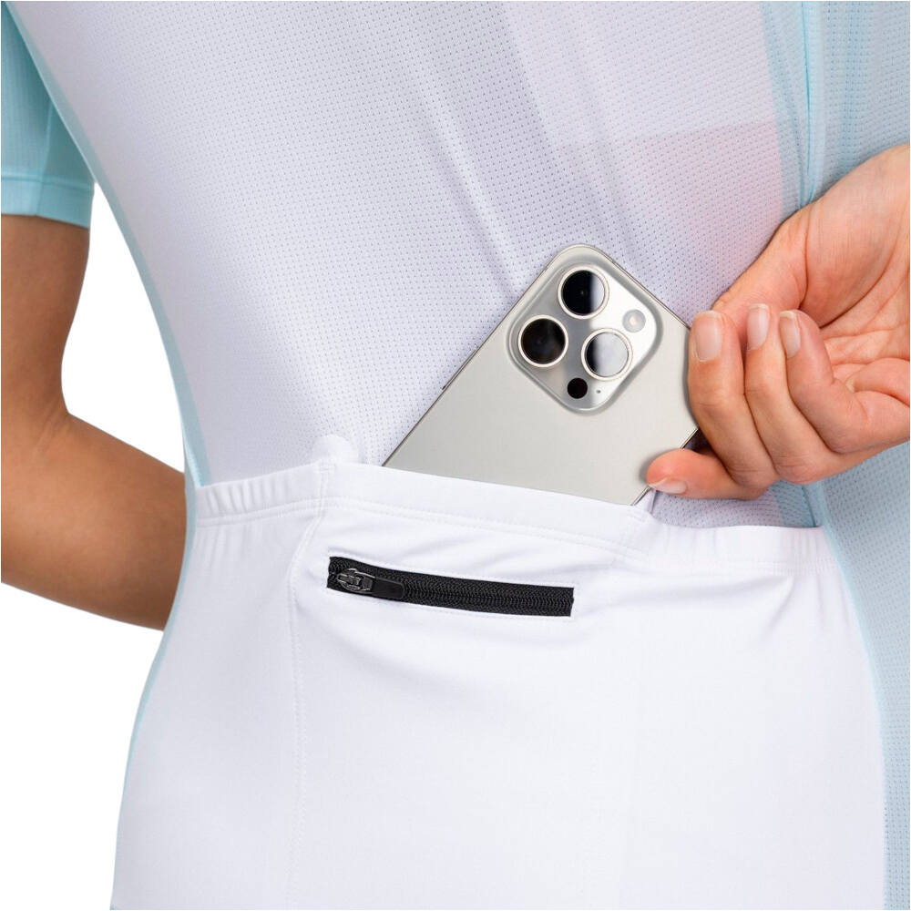 Siroko maillot manga corta mujer M3 Cielo vista detalle