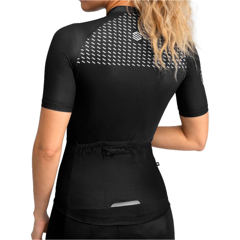 Siroko maillot manga corta mujer M3 Milano vista trasera