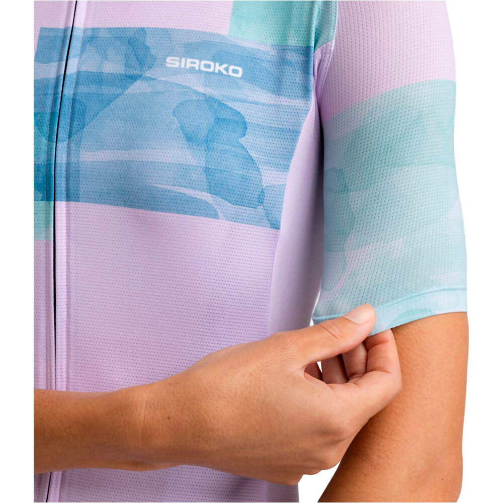 Siroko maillot manga corta mujer M3 Radiant 03